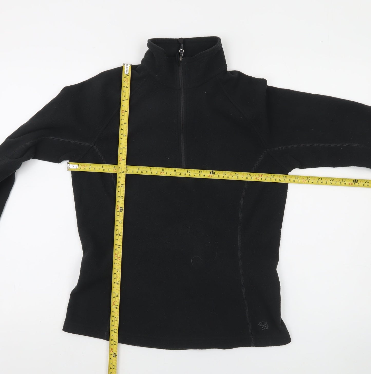 Mountain Hardwear Women's Black Fleece 1/2 Zip Pullover Sweatshirt M