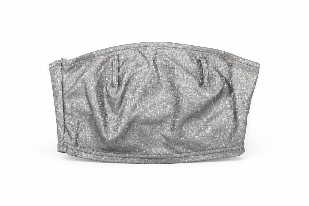 EGO Women's Silver Strapless Camisole Tube Top Size 8 Partywear