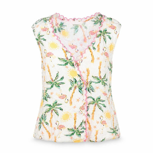 Marks and Spencer Women's Multicoloured Wrap Blouse Size 12 Summer Top
