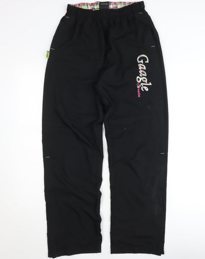 O'Neill Teens Black Gaagle Sweatpants Age 13 Elastic Waist