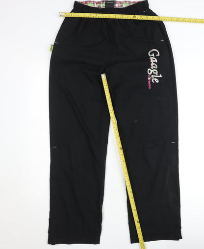 O'Neill Teens Black Gaagle Sweatpants Age 13 Elastic Waist