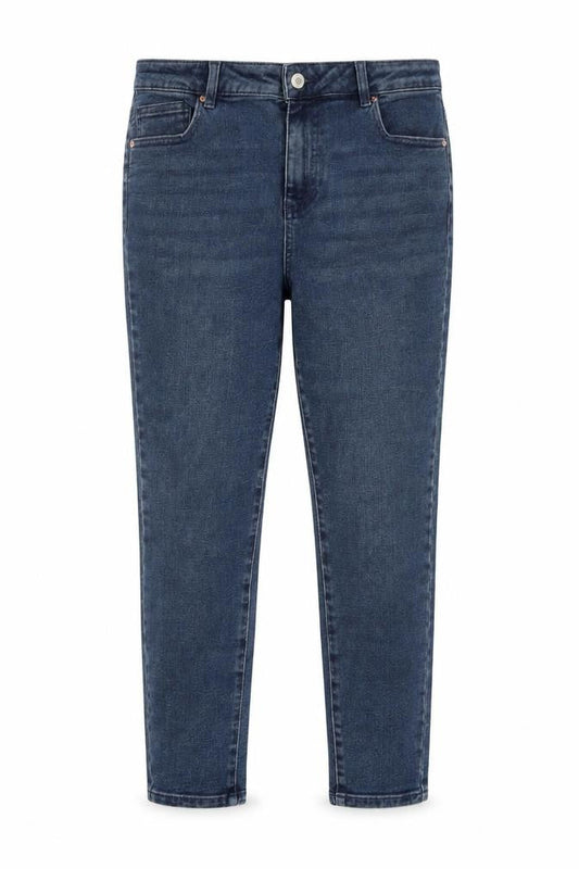 Next Men's Blue Skinny High Rise Denim Jeans Size 16 Slim Fit