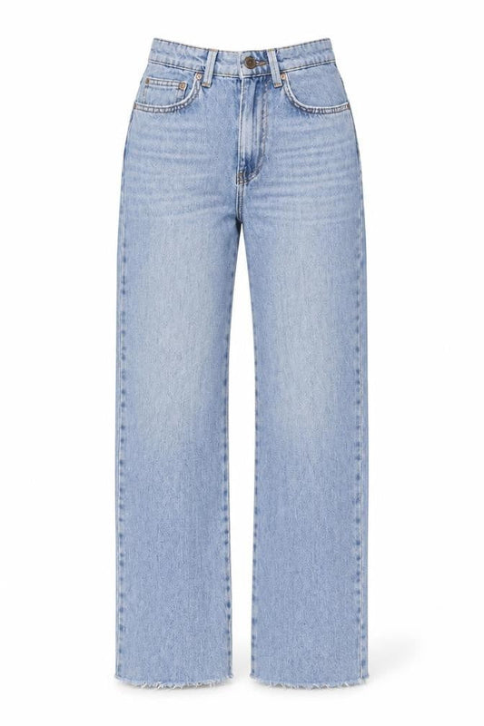 Stradivarius Womens Blue Straight Leg Denim Jeans Size 4