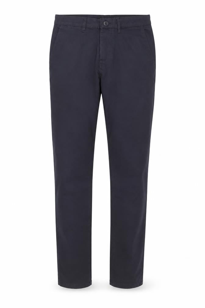 Men’s Black Skinny Fit Cotton Stretch Trousers W33 L34