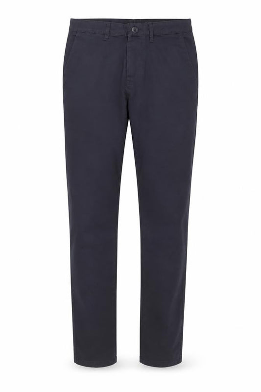 Men’s Black Skinny Fit Cotton Stretch Trousers W33 L34