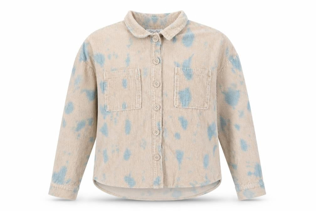 Emory Park Women’s Beige Corduroy Button Jacket XS