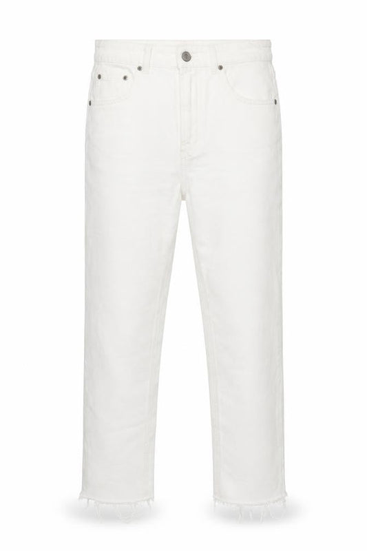 Pull & Bear Women's White Straight Regular Fit Jeans Size 10