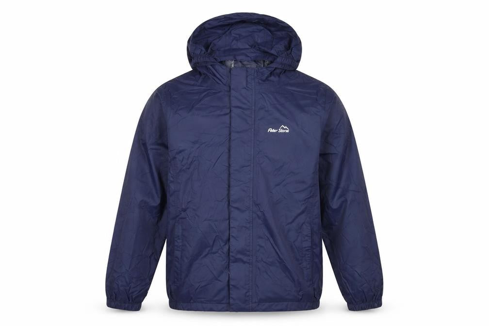 Peter Storm Boys Blue Waterproof Hooded Rain Jacket 11-12 Years