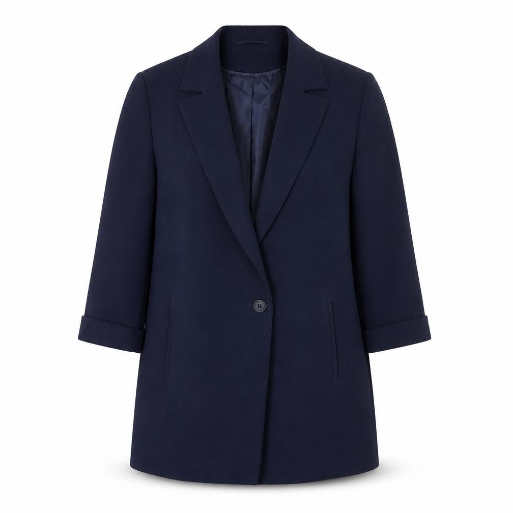 Next Women's Blue Size 8 Single-Breasted Tailored Blazer