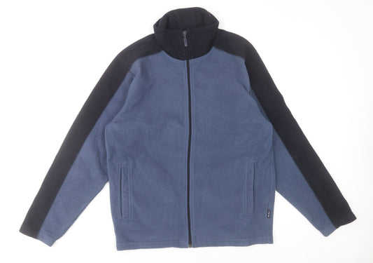 Peter Storm Men's Blue Fleece Full Zip Jacket Size S