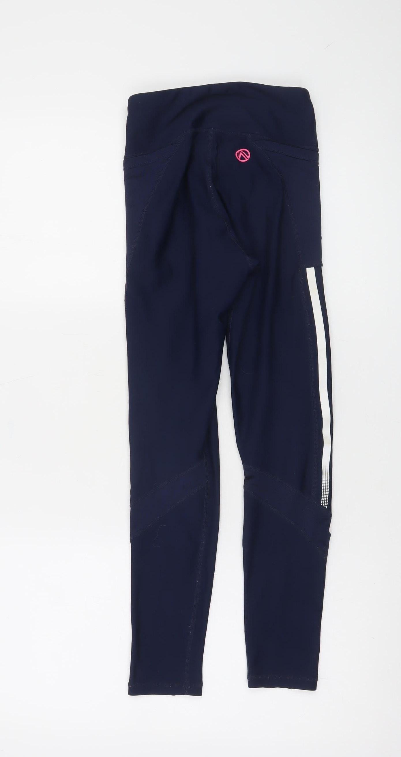 O’Neills Girls Blue Athletic Leggings Age 10-11 Years Reflective Sportswear