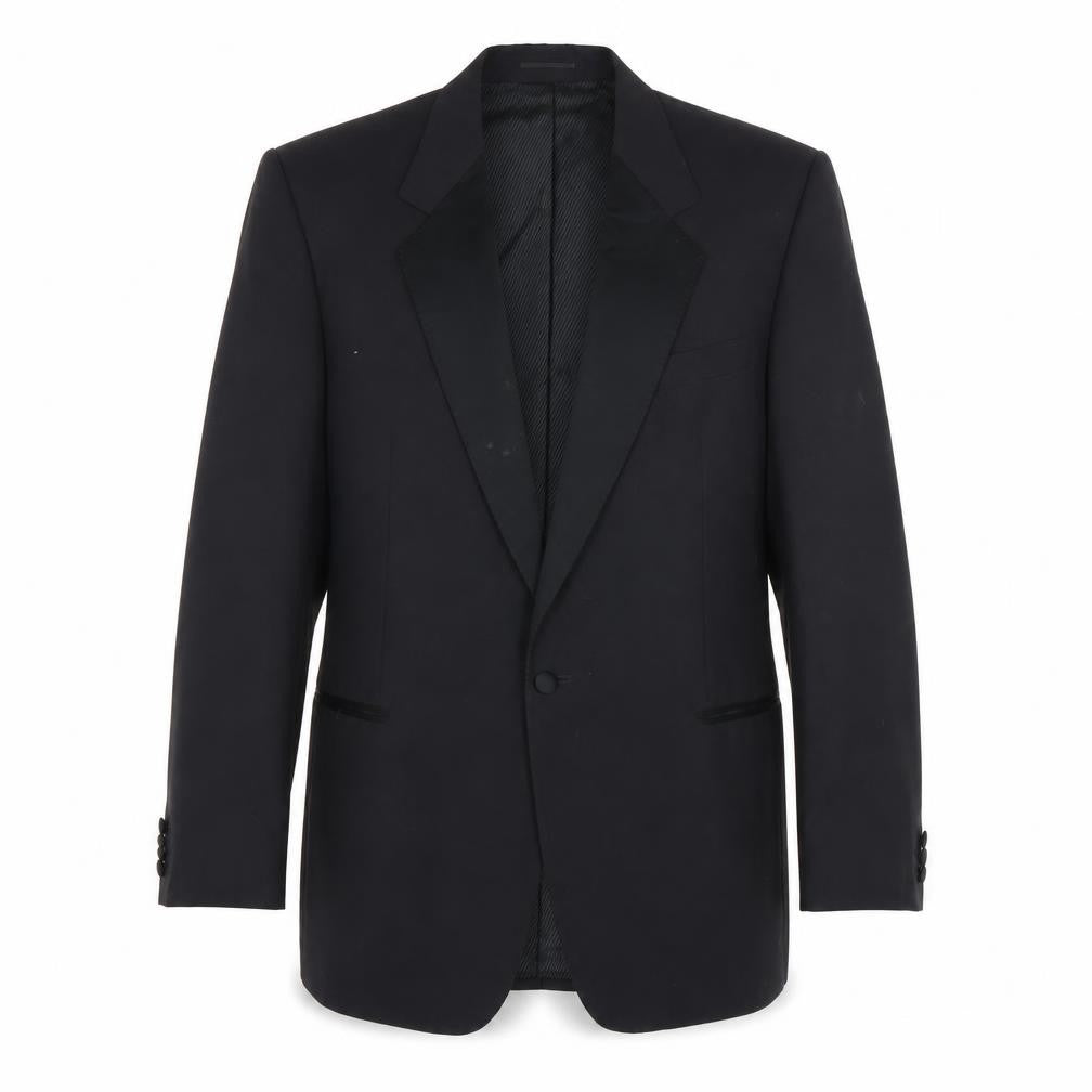 Magee Men's Black Wool 40R Shawl Lapel Tuxedo Jacket