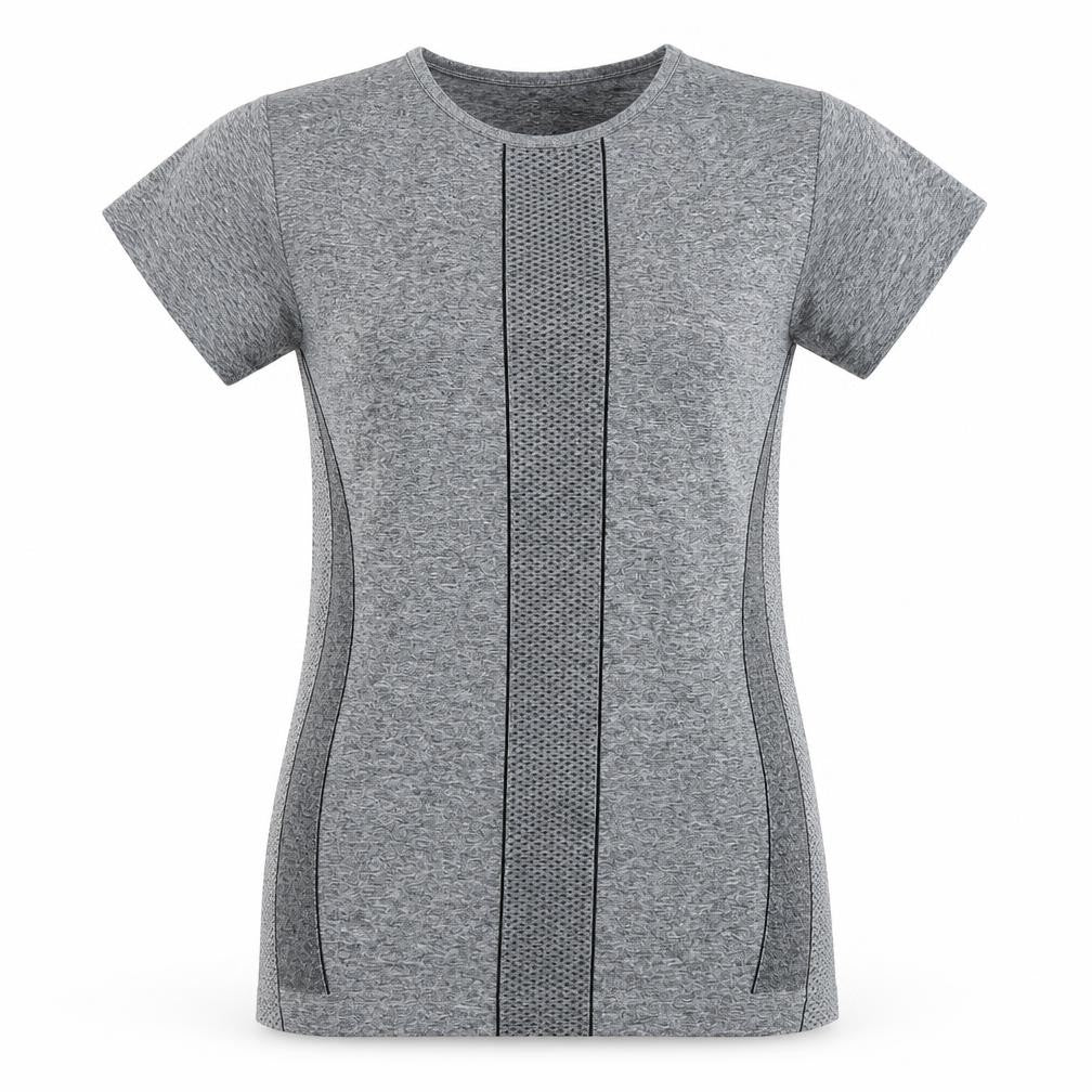 Dunnes Women Grey Athletic T-Shirt Size M Moisture Wicking