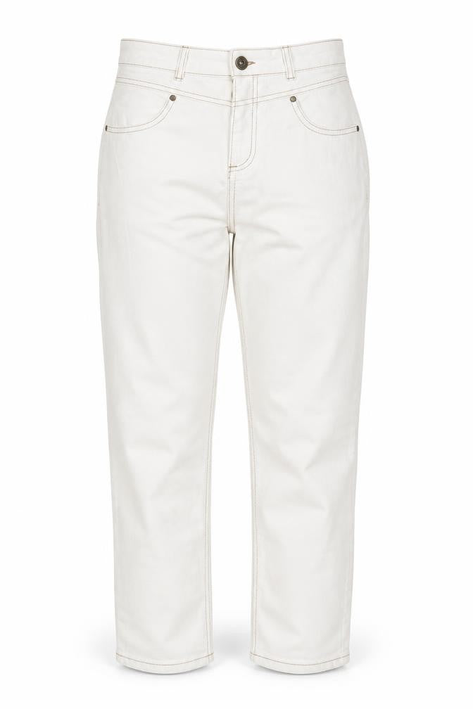 Yessica Premium Women’s White High Rise Straight Jeans Size 12