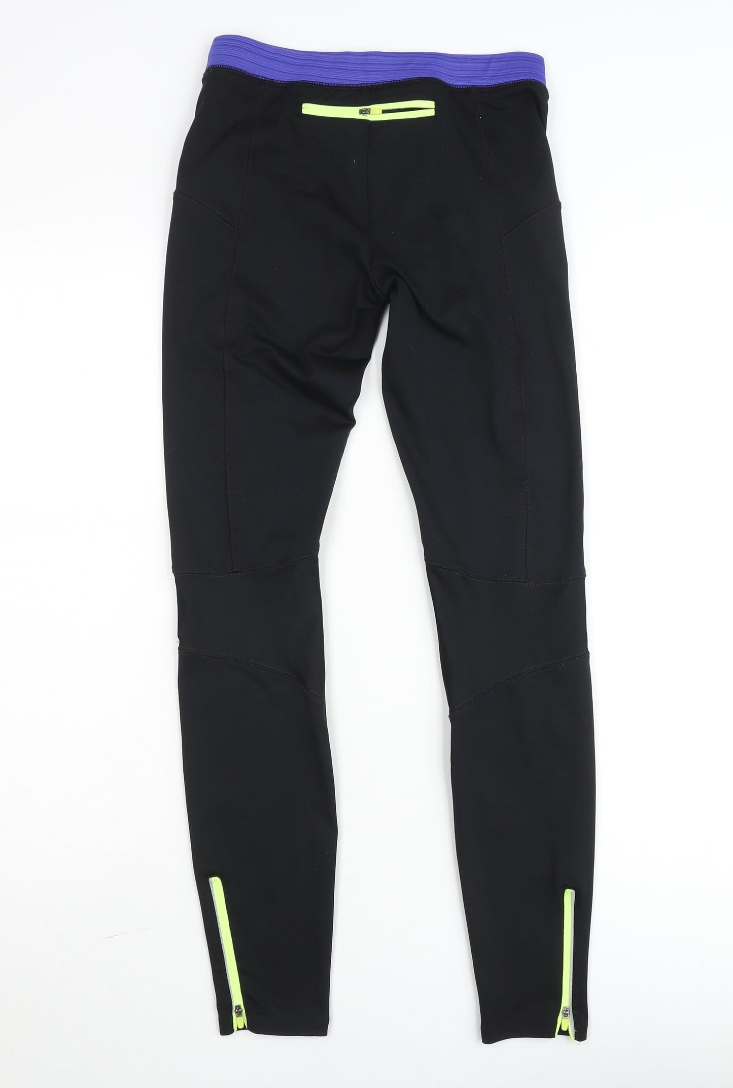 Dunnes Stores Women Black Performance Ankle Leggings Size 8