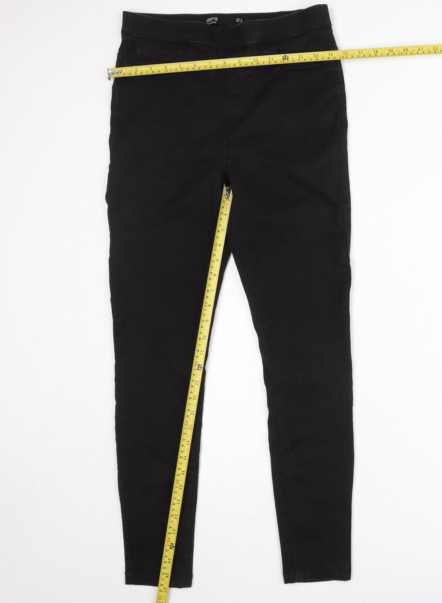 Dunnes Stores Women’s Black Jegging Jeans Size 12 Slim Fit