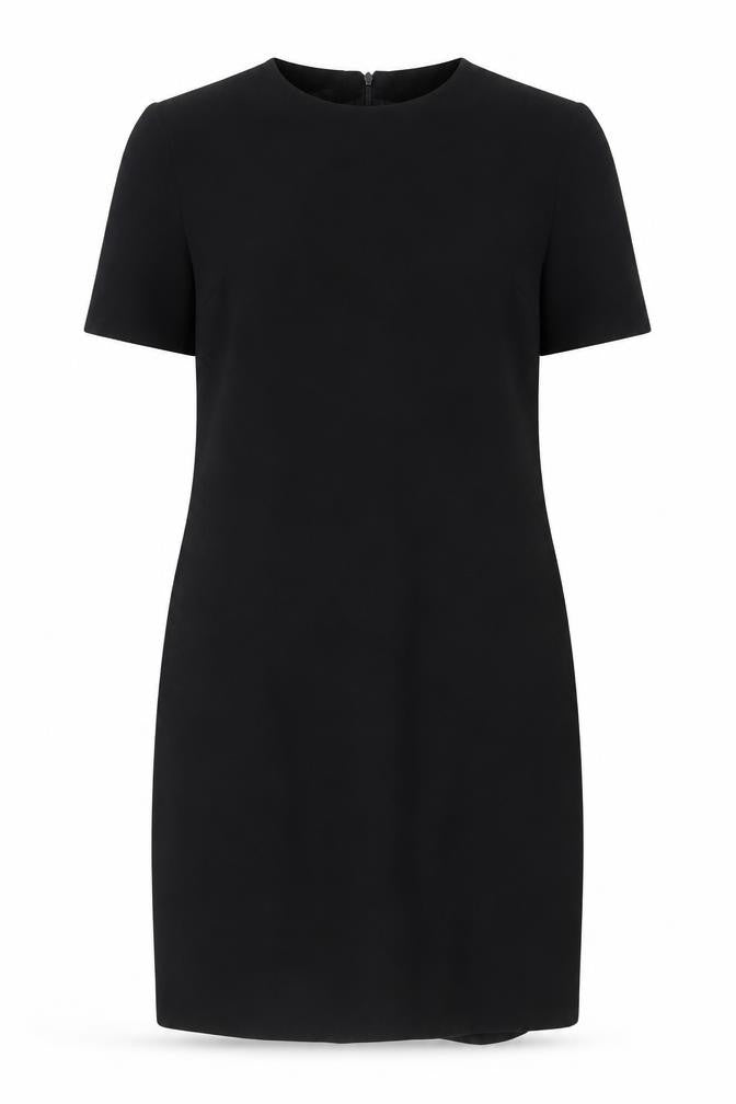Escada Elements Women's Black Wool Sheath Dress Size 8