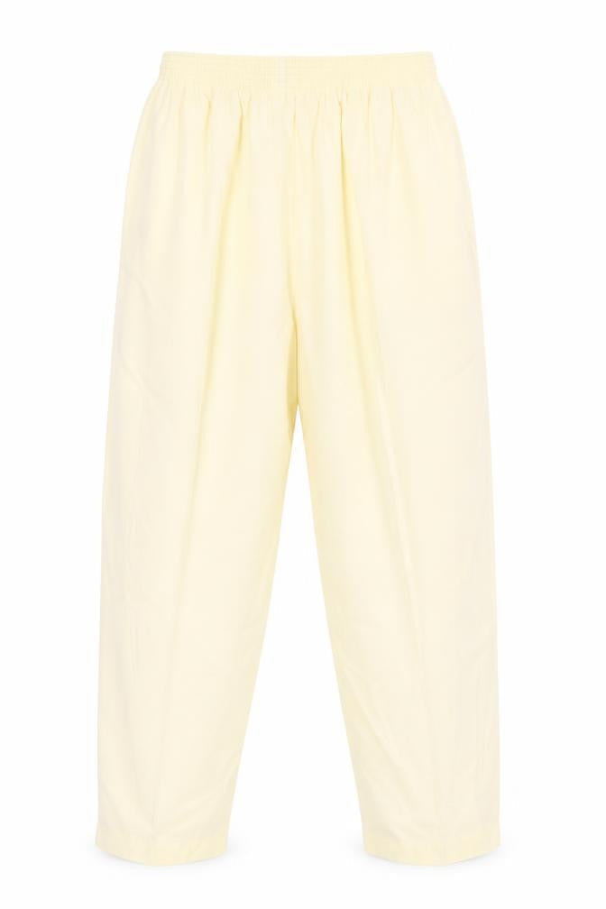 BonWorth Women’s Beige Lightweight Elastic Waist Trousers L
