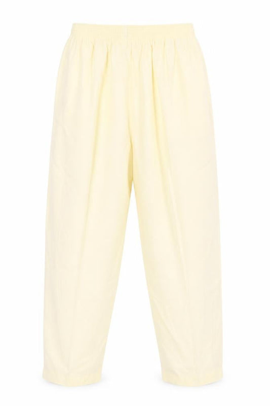 BonWorth Women’s Beige Lightweight Elastic Waist Trousers L