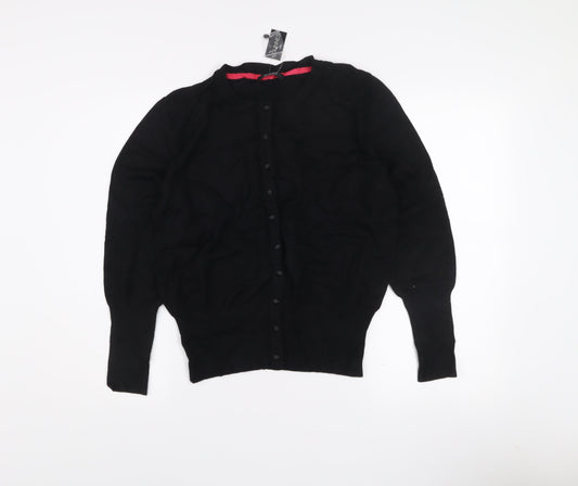 Dunnes Women’s Black Plus Size 18-20 Knit Button Cardigan