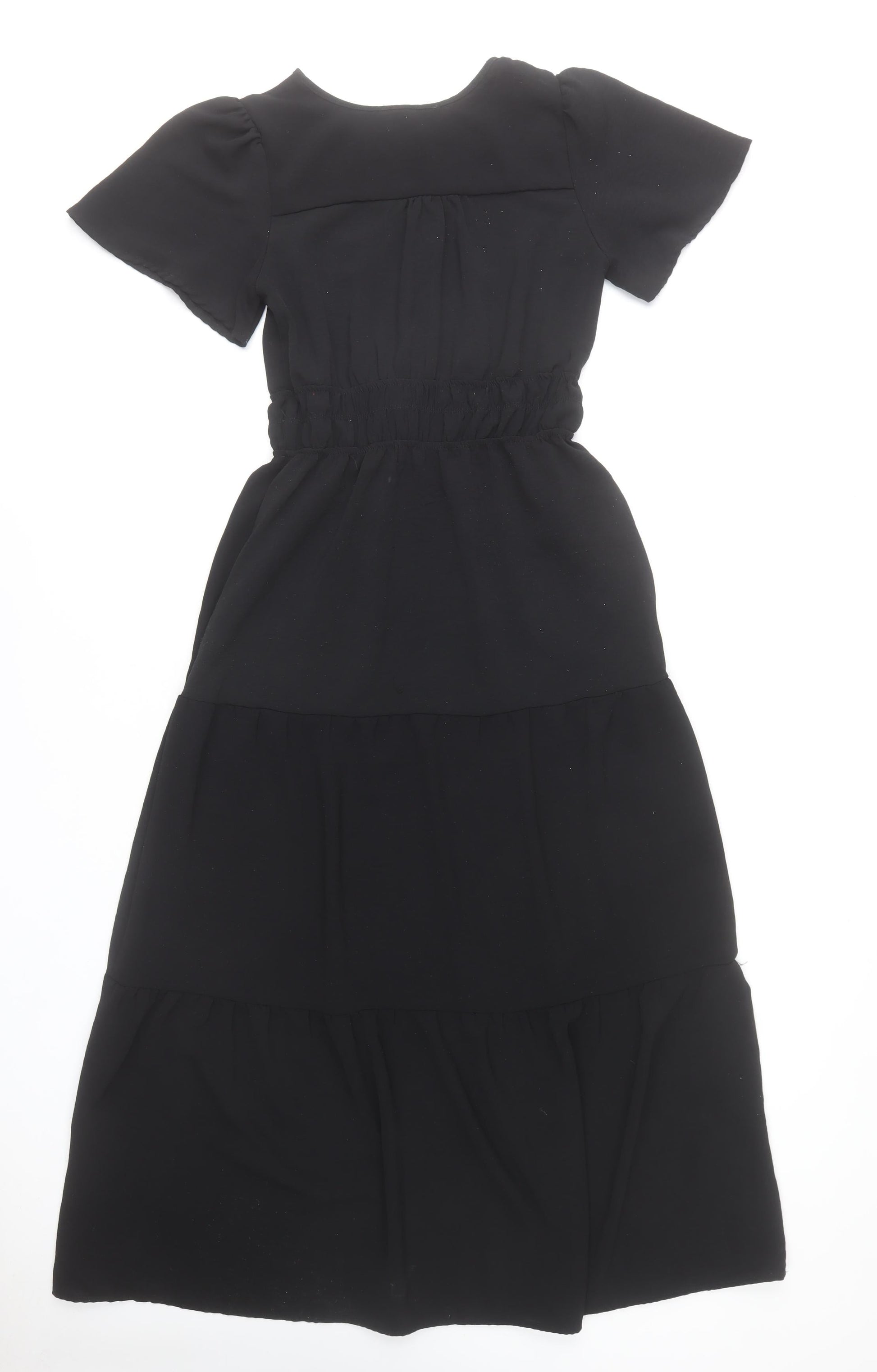 Monteau Los Angeles Women Black Midi A-Line Dress Size M – Prewornwholesale