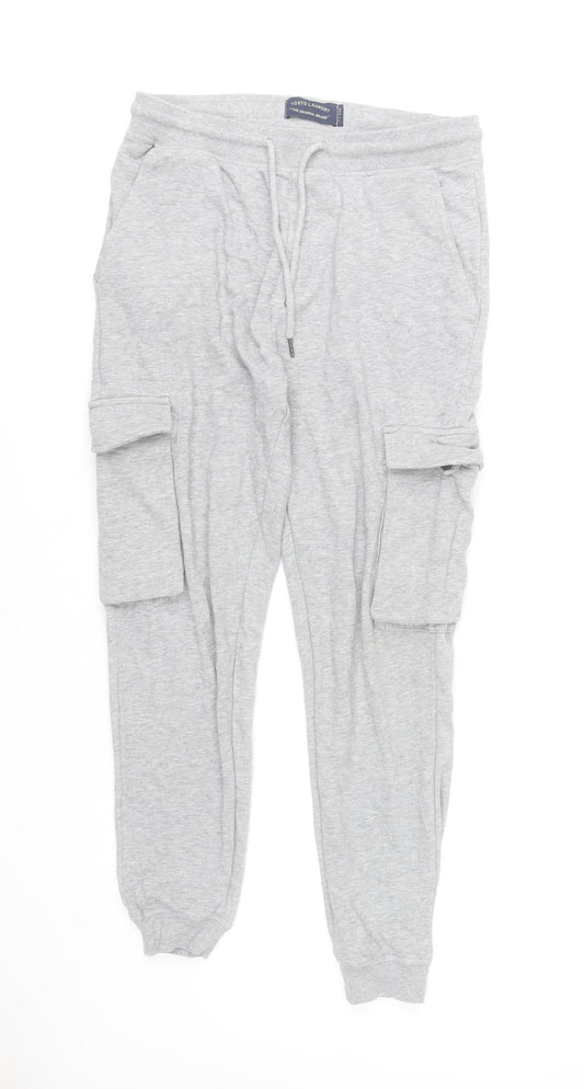 Tokyo Laundry Men's Grey Cargo Sweatpants Size S