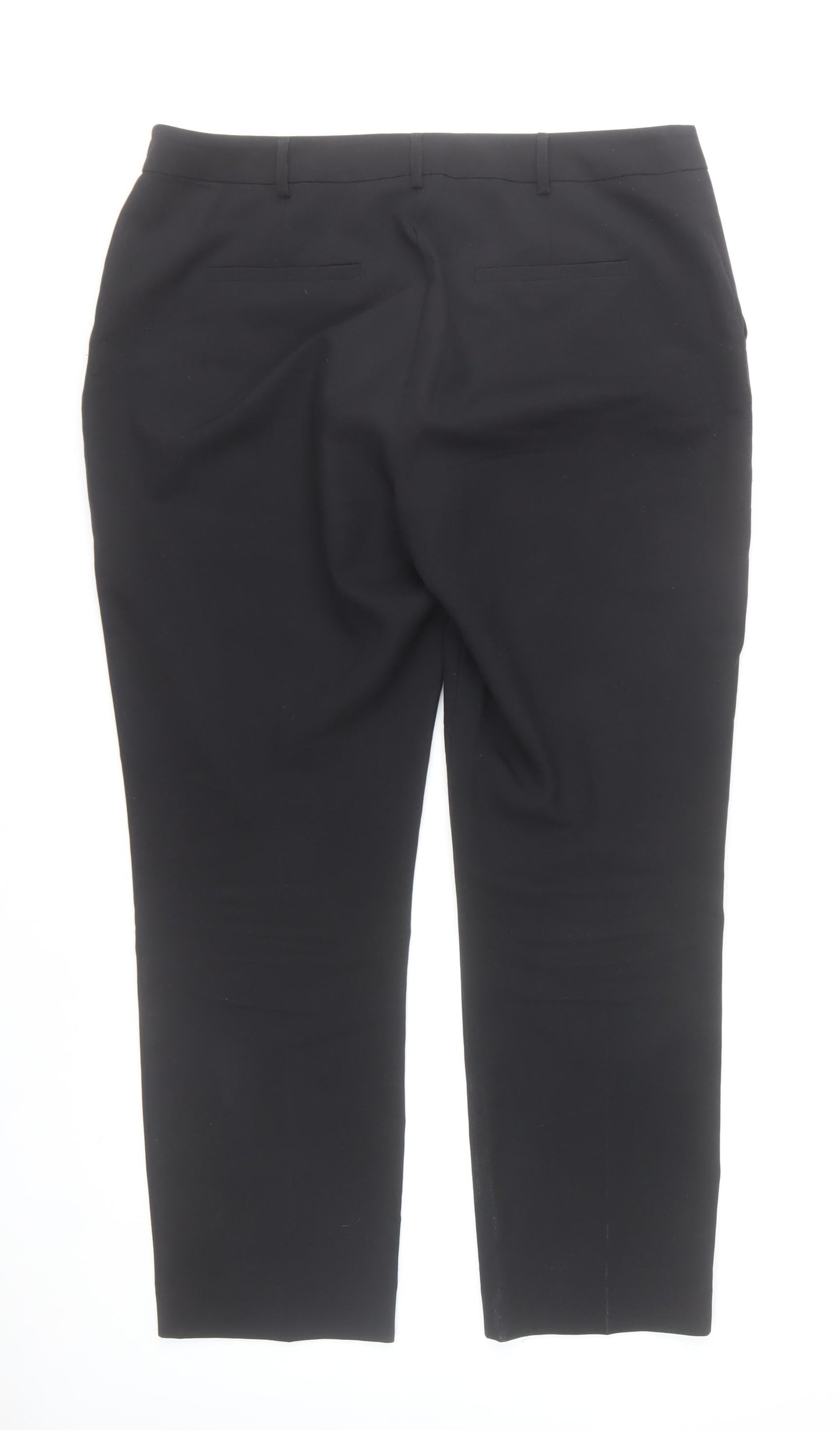Dunnes Stores Women’s Black Stretch Slim Trousers Size 16