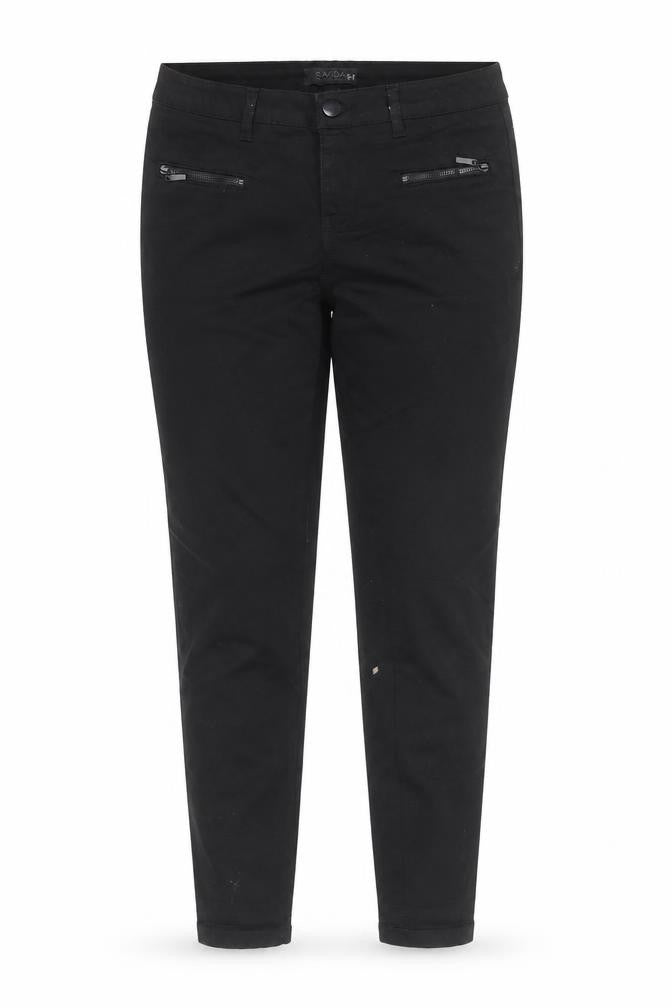 Savida Women's Black Skinny Jeans Size 10 Slim Fit Mid Rise Stretch