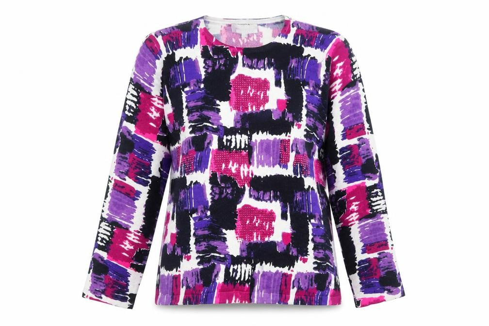 Gerard Womens Multicoloured Long Sleeve Pullover Jumper Size 10/12