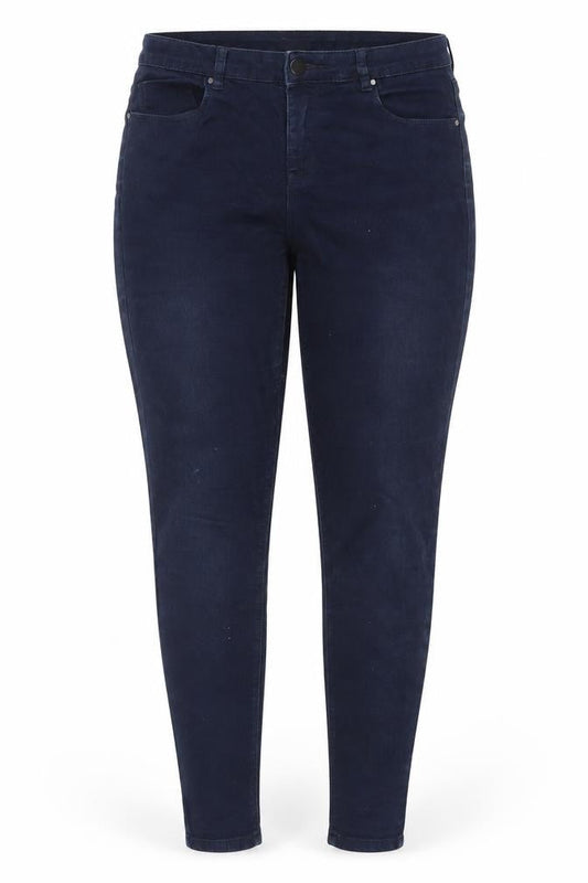 Front view of St. Bernard for Dunnes Stores Women's Blue, size 12, Skinny Jeans