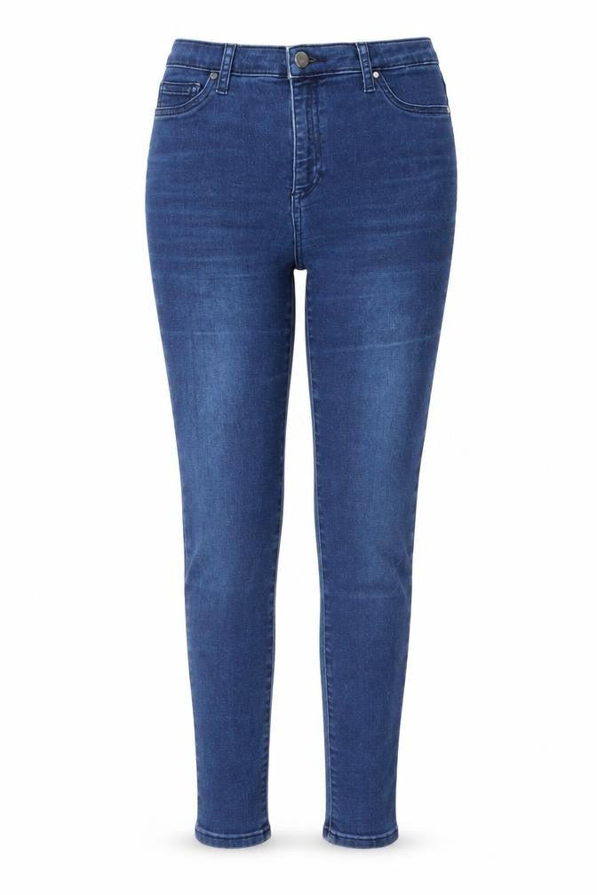 Gallery Women Blue Skinny Slim Fit Jeans UK 12