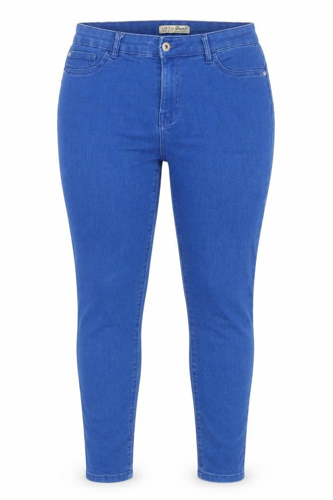 Denim Co. Women's Blue Skinny Stretch Jeans Size 12