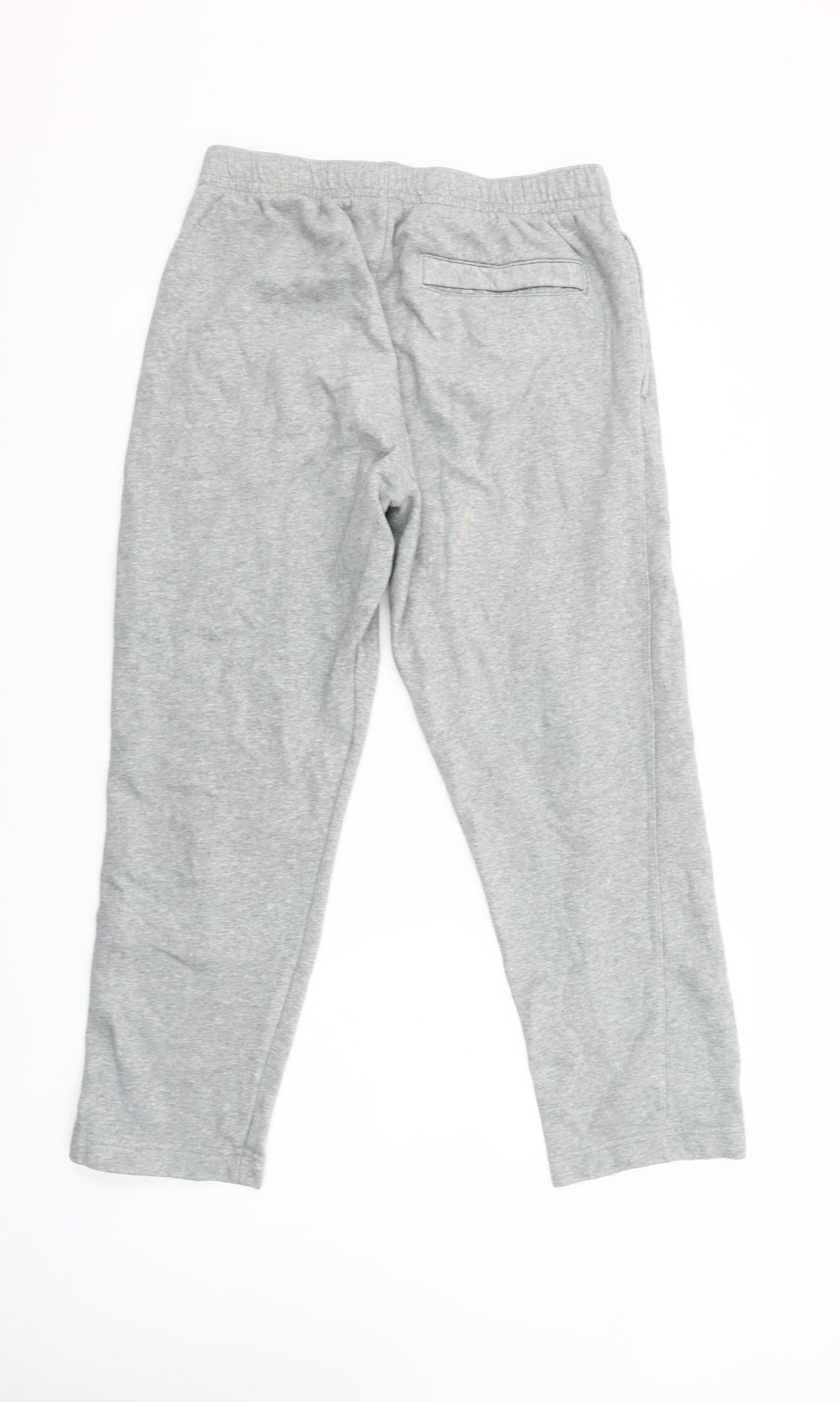 Nike Women’s Grey Fleece Sweatpants M Regular Fit Casual Trousers