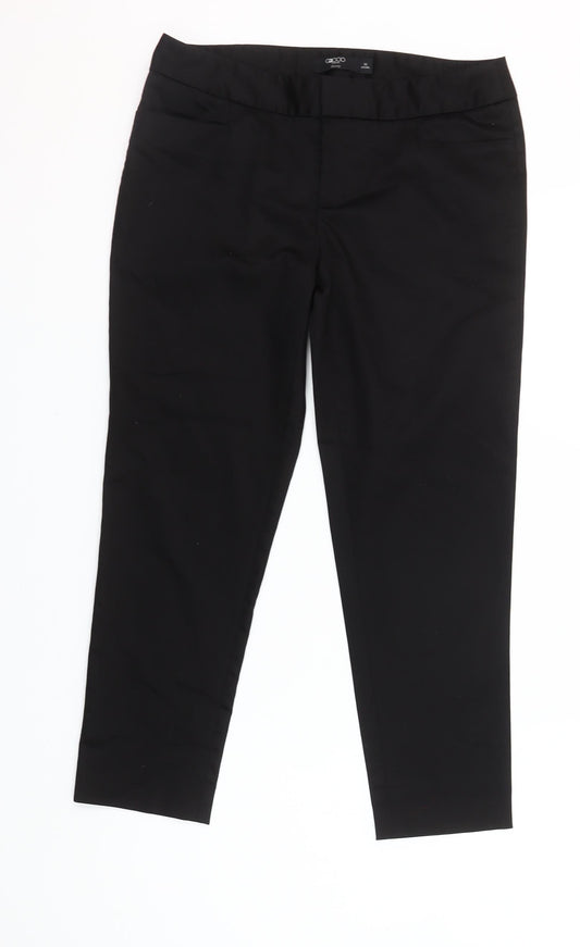 G2000 Women Black Size 10 Skinny Stretch Cotton Trousers