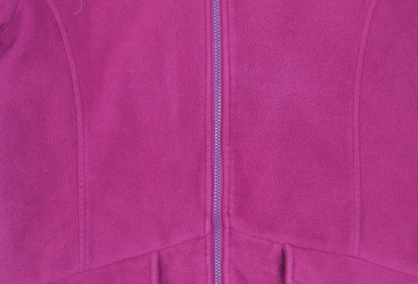 Cotton Traders Women’s Dark Magenta Fleece Hooded Jacket Size 10