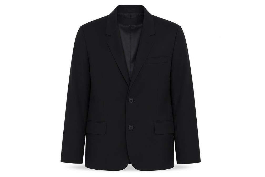 ASOS Design Women's Black Single-Breasted Blazer Jacket Size 38 Regular