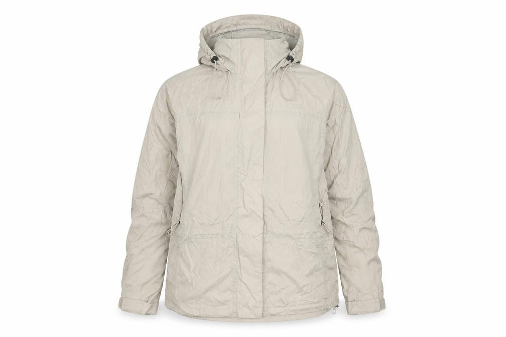 Magellan's Women's Beige Hooded Nylon Anorak Jacket Size M