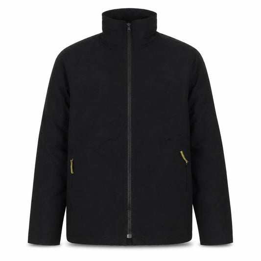 Gap Men’s Black Nylon Full Zip Jacket Size M Stand Collar