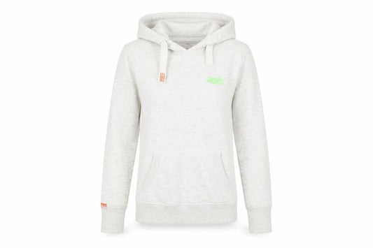 Superdry Women’s Grey Pullover Hoodie XS Vintage Orange Label