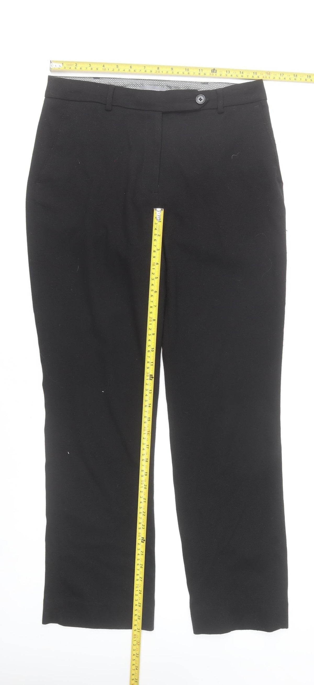 Principles Women’s Black Size 12 Straight Leg Dress Pants