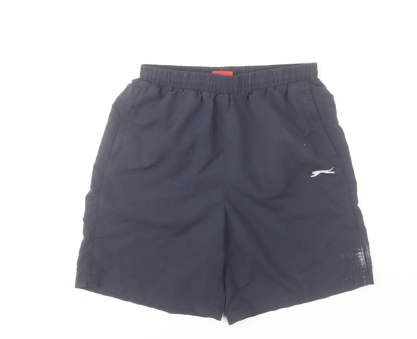 Slazenger Men's Black L Sports Shorts Elastic Waist Quick Dry