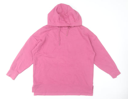 Additional front view of St. Bernard for Dunnes Stores Women Pink Pullover Hoodie Medium