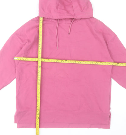 Back view of St. Bernard for Dunnes Stores Women Pink Pullover Hoodie Medium