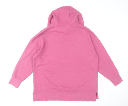Close-up detail of St. Bernard for Dunnes Stores Women Pink Pullover Hoodie Medium