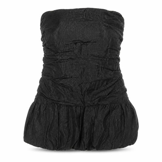 Mango Women's Black Strapless Bodycon Short Dress Size 10