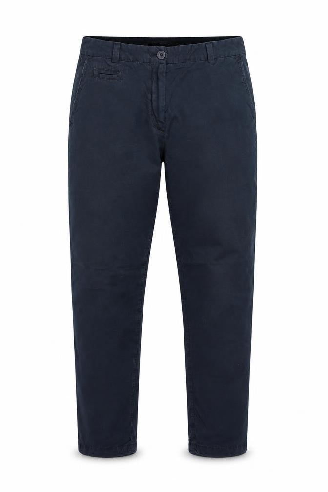 Marks & Spencer Men's Blue Regular Fit Chino Trousers Size 12