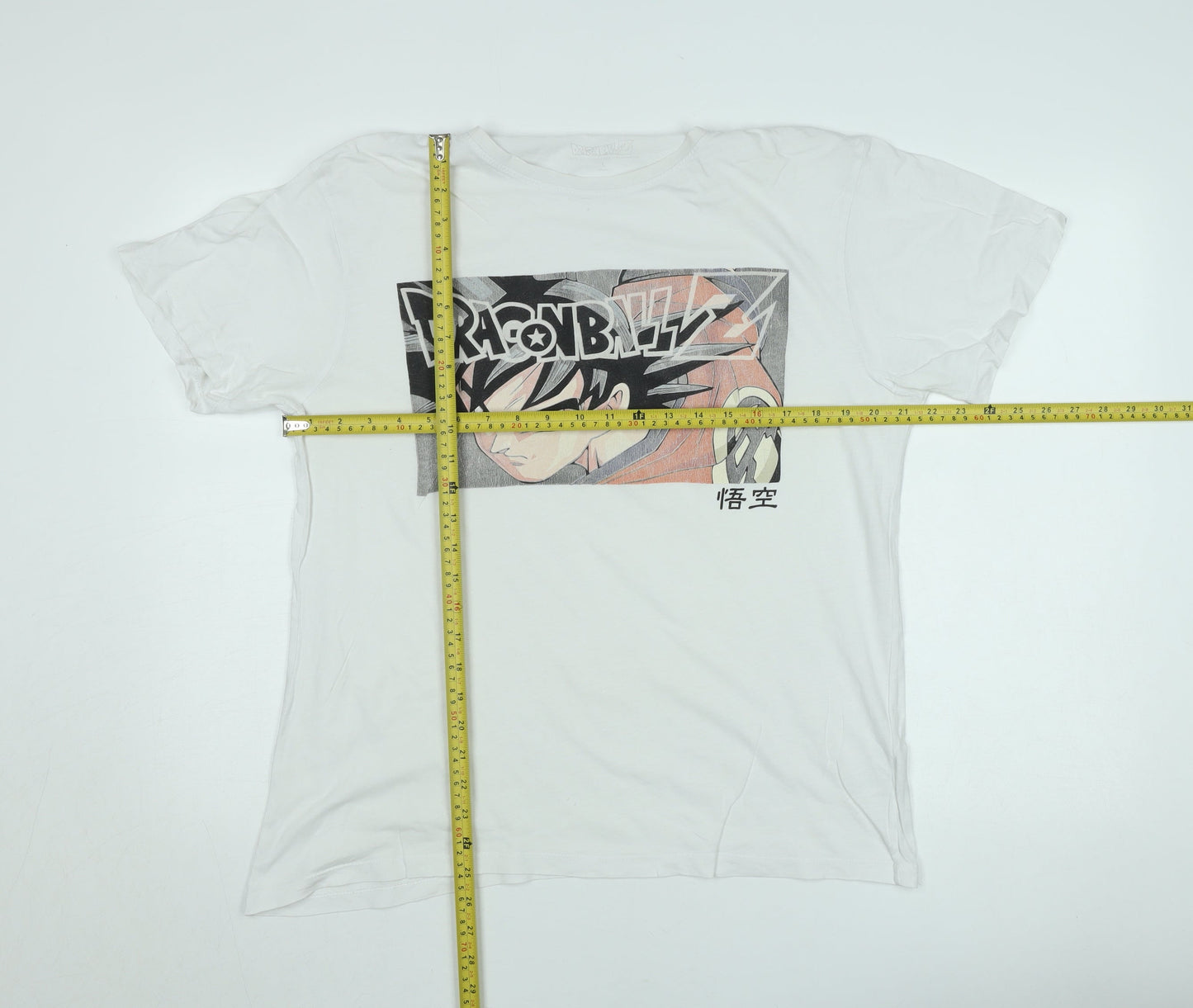 Dragon Ball Z Men’s White L Graphic Crew Neck T-Shirt