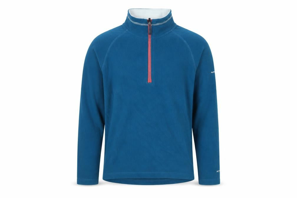 Trespass Mens Blue Fleece 1/4 Zip Pullover Sweatshirt M
