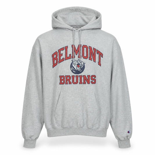 Champion Men's Grey Belmont Bruins Hoodie Small Athletic Fit