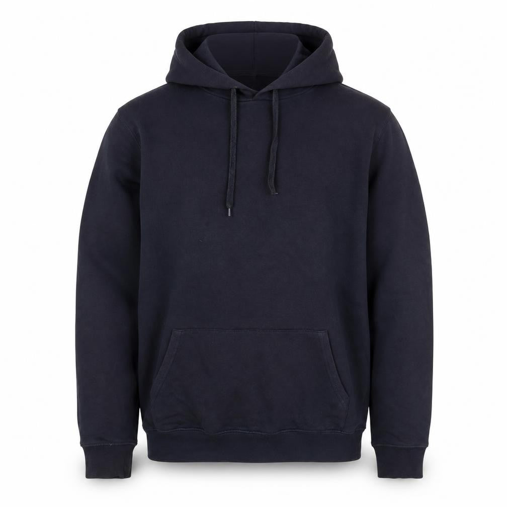 Charles Wilson Men's Blue Pullover Hoodie Large Cotton Blend